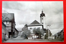 Weida - Rathaus - Echt Foto - DDR 1986 - Weida
