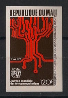 MALI - 1977 - N°Yv. 281 - Telecoms - Non Dentelé / Imperf. - Neuf Luxe ** / MNH / Postfrisch - Mali (1959-...)