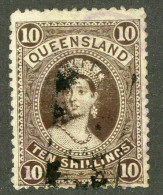 4992 BCx Queensland 1882 Scott 77 Used (Lower Bids 20% Off) - Used Stamps