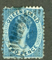 4994 BCx Queensland 1860 Scott 8 Used (Lower Bids 20% Off) - Used Stamps