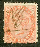 4997 BCx Queensland 1879 Scott 57 Used (Lower Bids 20% Off) - Used Stamps