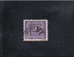 TIMBRES-TAXE 1C VIOLET  OBLITéRé  N°6  YVERT ET  TELLIER  1930-32 - Port Dû (Taxe)