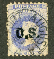 5016 BCx South Aus. 1874 Scott O-30 Used (Lower Bids 20% Off) - Used Stamps