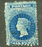 5025 BCx South Aus. 1867 Scott 47 Used (Lower Bids 20% Off) - Gebruikt