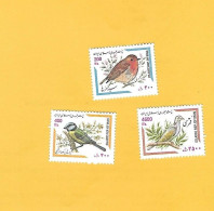 IRAN  2001 Postfrisch**MNH  MiNr. 2883-2885  #  NATUR # VÖGEL  #  PAPAGEIEN - Perroquets & Tropicaux