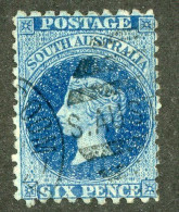 5034 BCx South Aus. 1867 Scott 47 Used (Lower Bids 20% Off) - Usati