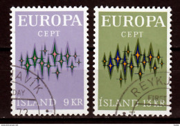 Ijsland  Europa Cept 1972 Gestempeld - 1972