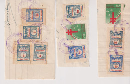 REVENUE  FISCAL  COMUNE OTTAVIANO NAPOLI    SU FRAMMENTI - Revenue Stamps