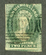 5045 BCx Tasmania 1857 Scott 12a Used (Lower Bids 20% Off) - Used Stamps