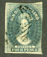 5048 BCx Tasmania 1857 Scott 13c Used (Lower Bids 20% Off) - Used Stamps