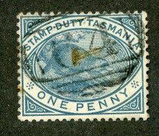 5049 BCx Tasmania 1880 Scott AR24 Used (Lower Bids 20% Off) - Used Stamps