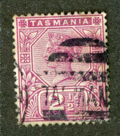 5056 BCx Tasmania 1892 Scott 77 Used (Lower Bids 20% Off) - Usati