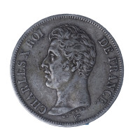 Charles X 5 Francs 1826 Perpignan - 5 Francs