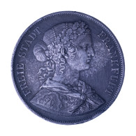 Allemagne- Ville De Francfort 2 Thaler 1866 - Taler & Doppeltaler