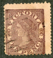 5097 BCx Victoria 1863 Scott 79 Used (Lower Bids 20% Off) - Used Stamps