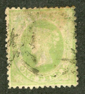 5101 BCx Victoria 1861 Scott 70 Used (Lower Bids 20% Off) - Used Stamps