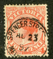 5110 BCx Victoria 1886 Scott 163 Used (Lower Bids 20% Off) - Used Stamps