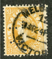 5133 BCx Victoria 1901 Scott 195 Used Perfin (Lower Bids 20% Off) - Gebruikt