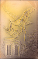 Birth Stork Delivering Baby Into Chimney 1907Embossed - Naissance