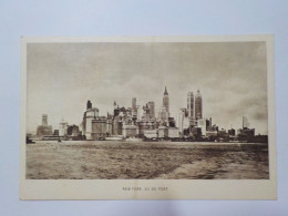 NEW YORK   Vu Du Port - Mehransichten, Panoramakarten