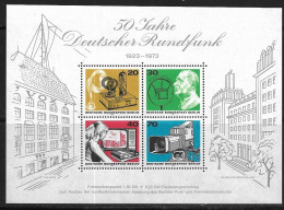 BERLIN 1973 RADIO-TELEVISION  YVERT N°B4 NEUF MNH** - Blocks & Sheetlets