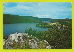 22 CAUREL N°8 Vue Sur Le Lac De Guerlédan VOIR DOS Et Flamme De Mur De Bretagne En 1979 - Caurel