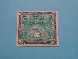 Deux 2 Francs ( 13975580 ) Emis En FRANCE / Série De 1944 ( For Grade, Please See SCANS ) Circulated XF ! - Ohne Zuordnung