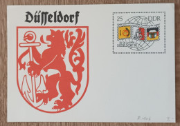 Allemagne DDR - Entier Postal - Düsseldorf - 1990 - Postkaarten - Ongebruikt