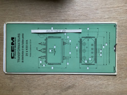 Curtec Règle Abaque Cem Transformateurs - Material Und Zubehör