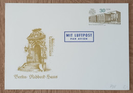 Allemagne DDR - Entier Postal - Berlin Friedrichstadtpalast - 1987 - Postales - Nuevos