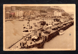 Angleterre - JETTY - From Top Of Lighthouse - SCARBOROUGH - Le Port Bateaux à Quai - Scarborough