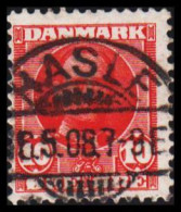 1907. DANMARK. Fr. VIII. 10 Øre Rød Luxus Cancelled HASLE 10.5.08. Bornholm.  (Michel 54) - JF534051 - Oblitérés