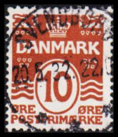 1932. DANMARK. 10 øre With Luxus Cancel SVENDBORG 20.5.32.  (Michel 184) - JF534075 - Usati