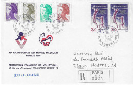 1986 Championnat Du Monde Masculin De Volley Ball En France: Finale à Paris Le 05 Octobre 1986 Recommandée - Volleybal