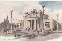 Cartolina  - Postcard /  Non Viaggiata - Unsent  /  Milano 1906 -  Architettura - Demonstrationen