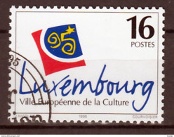 Luxemburg Mi 1367 Luxemburg Cultuurhoofdstad Europa  1995 Gestempeld - Oblitérés