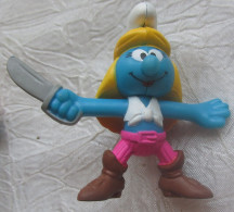 Peyo PVC - Schtroumpfette Pirate Avec épée - Smurfs