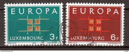 Luxemburg  Europa Cept 1963 Gestempeld - 1963