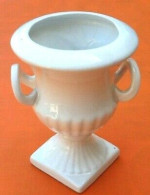 Vase  Céramique Blanche Porcelio Delfts Wit Hauteur : 130mm - Vases