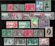 British Nyasaland 1910/40  MH Lot - Nyassaland (1907-1953)