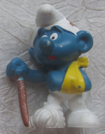 Schleich 1978 - Schtroumpf Blessé - Smurfen