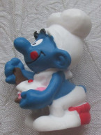 Schleich 1982 - Schtroumpf Gourmand - Smurfs