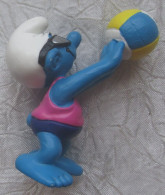 Schleich 2000 - Schtroumpf Beach Wolley Ball - Smurfs