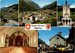 Saas-Grund (Wallis) - 5 Bilder (19180) * 27. 7. 1990 - Saas-Grund