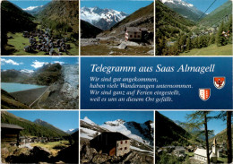 Telegramm Aus Saas Almagell - 7 Bilder (47869) * 12. 7. 1993 - Saas-Almagell