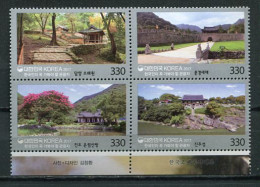 South Korea 2017 Corea / Tourism Landscapes MNH Turismo Paisajes / Cu6416  40-43 - Autres & Non Classés