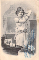 FANTAISIE - Femme - Danseuse Orientale - Carte Postale Ancienne - Vrouwen