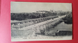 Avignon , Vue D'ensemble Du Vieux Pont De Bois Et De La Nouvelle Passerelle - Avignon