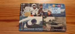 Phonecard Netherlands - Defensie Interservice Commando, Military, Tank - Privé