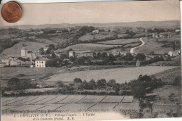 64  - Carte Postale Ancienne De  ESPELETTE  Vue Aérienne - Espelette